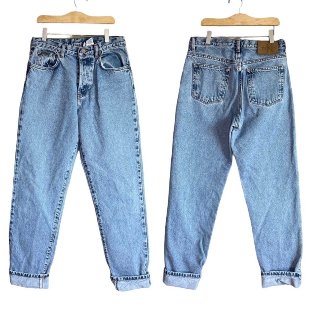 1990/00s CALVIN KLEIN RELAXED FIT JEANS SEE DESCRIPTION FOR SIZE